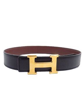Hermes Constance Belt 65 Black Size